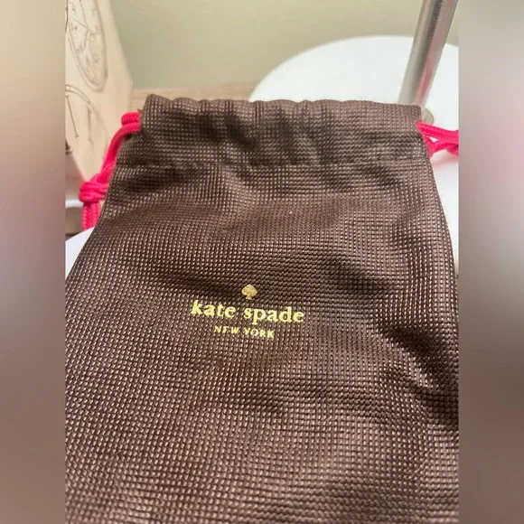 Kate Spade New York Bezel set Polished Bangle Bracelet w/ dust bag. - Picture 5 of 7